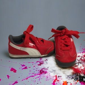Toddler Puma Lace Up Sneakers Roma